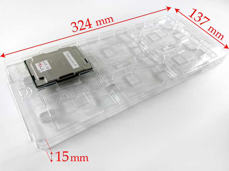 77.5x56.5 56.5x77.5 LGA4189 LGA4677 cpu tray packaging 2015-38A